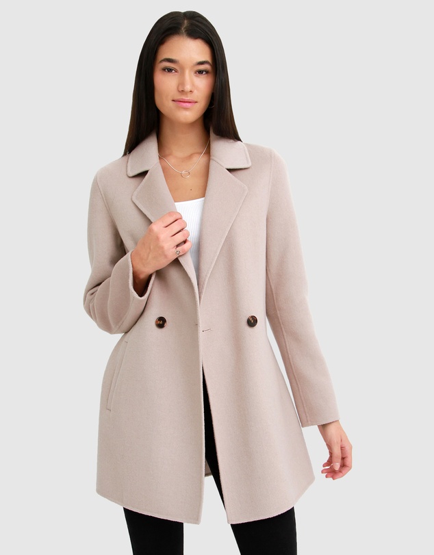 Belle & Bloom - Electric Feel Drawstring Coat