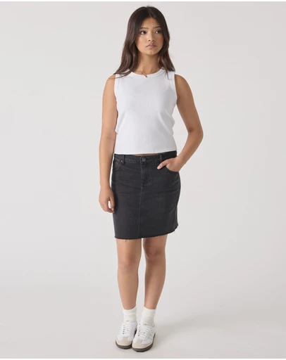 Decjuba Kids - Harper Logo Tank - Kids-Teens
