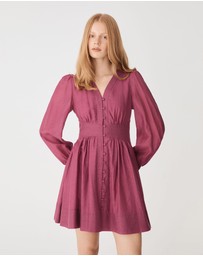 Forcast - Paloma V-Neck Mini Dress