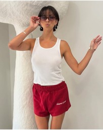 SSAINT - SŚAINT Sport Track Shorts Cherry
