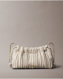 Calvin Klein - Mini Plissé Chain Crossbody Bag