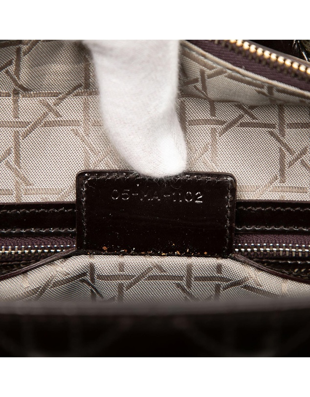 Pre-Loved by Azura Reborn - Pre-Loved Large Patent Cannage Lady Dior