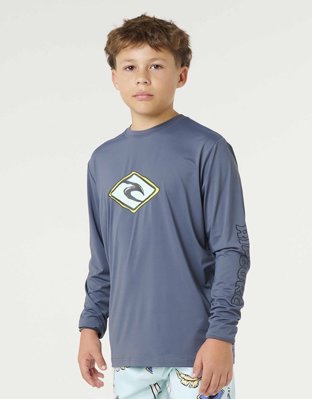 Rip Curl - Sunset Sesh UPF Long Sleeve Rash Vest- Kids