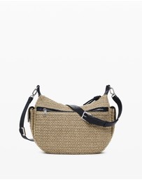 Desigual - Wicker logo bag