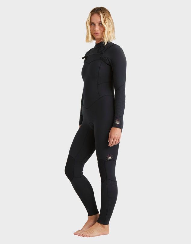 Billabong - Womens 4/3mm Salty Dayz Natural Chest Zip Wetsuit