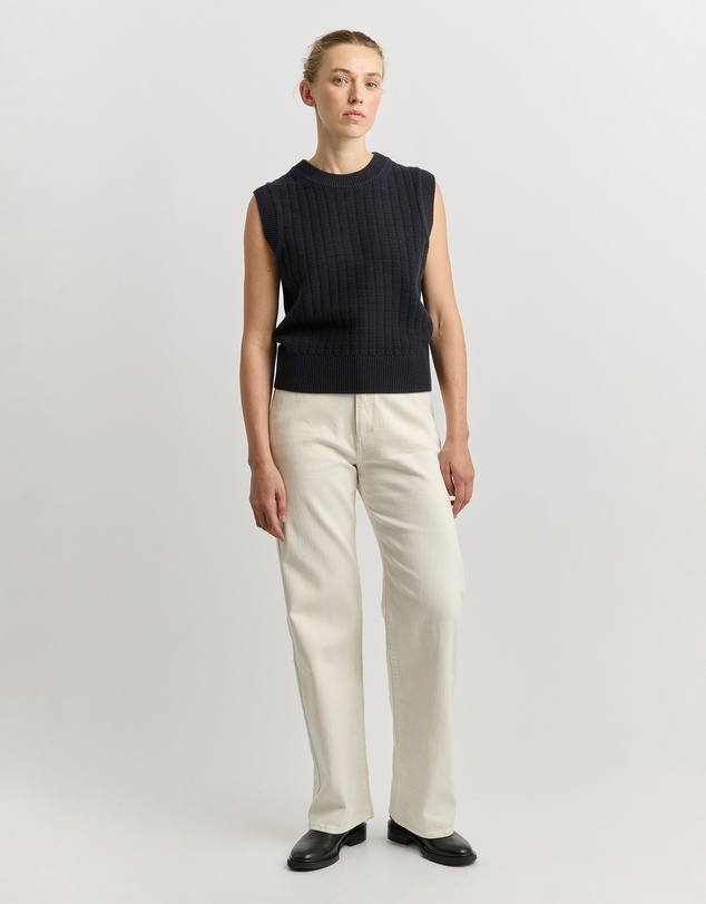 Toorallie - Grid Knit Vest