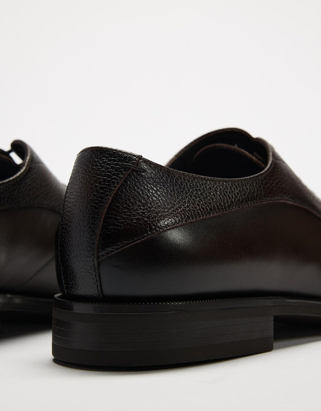 BOSS - Derrek Calfskin Lace-Up Derby Shoes