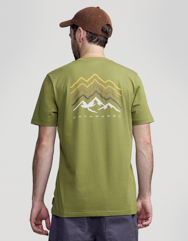 Kathmandu - Mountain Rays Organic Cotton T-shirt