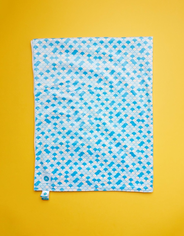 itti bitti - Cot Blankee - SeaClam with White