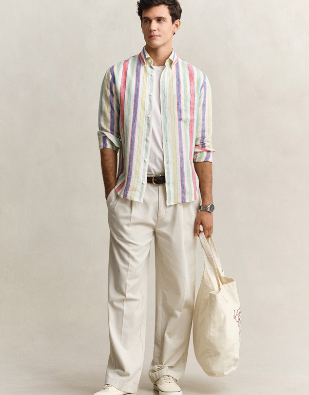Gant - Multistripe Linen Shirt