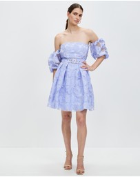 Romance by Honey and Beau - Selena Puff Sleeve Dress
