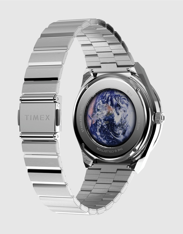 TIMEX - Q Timex NASA 40mm Stainless Steel Bracelet Watch
