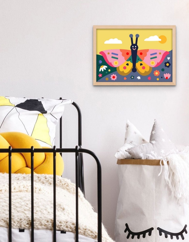 Journey Of Something - Kids Paint by Numbers - Spring Wings