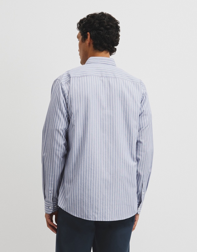Country Road - Regular Fit Cotton Stripe Shirt