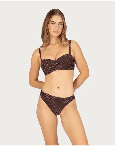 Baku Swimwear - Sundancer D/DD Cup Twist Bandeau Bikini Bra Top