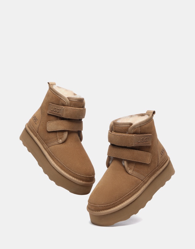 EVERAU - Australian Shepherd Ugg Vigour Cow Suede Upper UGG Boots