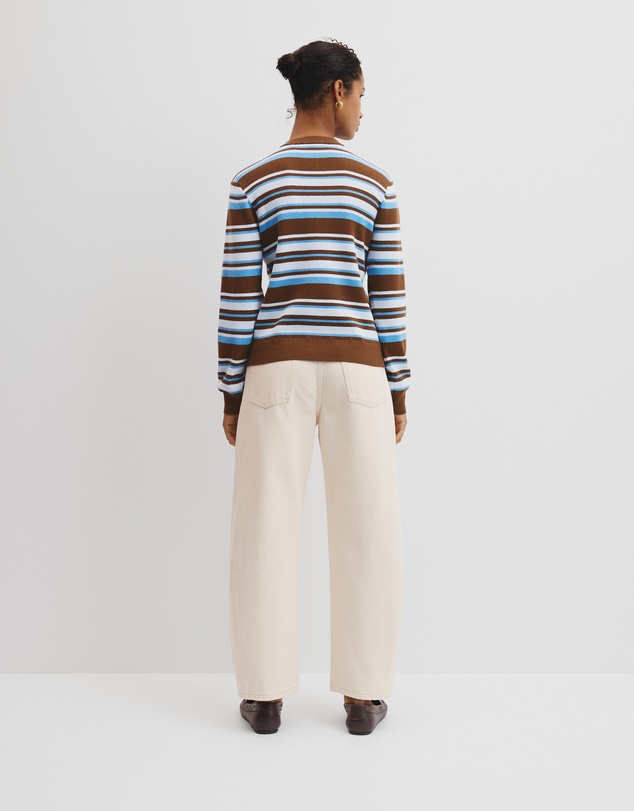 Country Road - Stripe Knit Cardigan