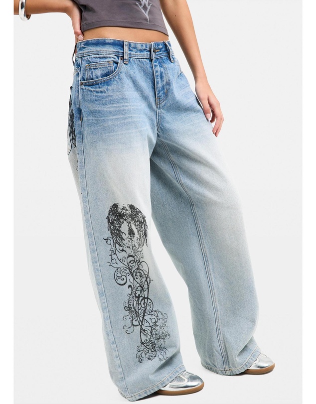 Neon Hart - Brooklyn Straight Denim Jeans