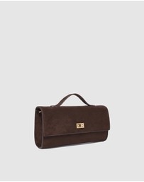Louenhide - Delaney Suedette Clutch