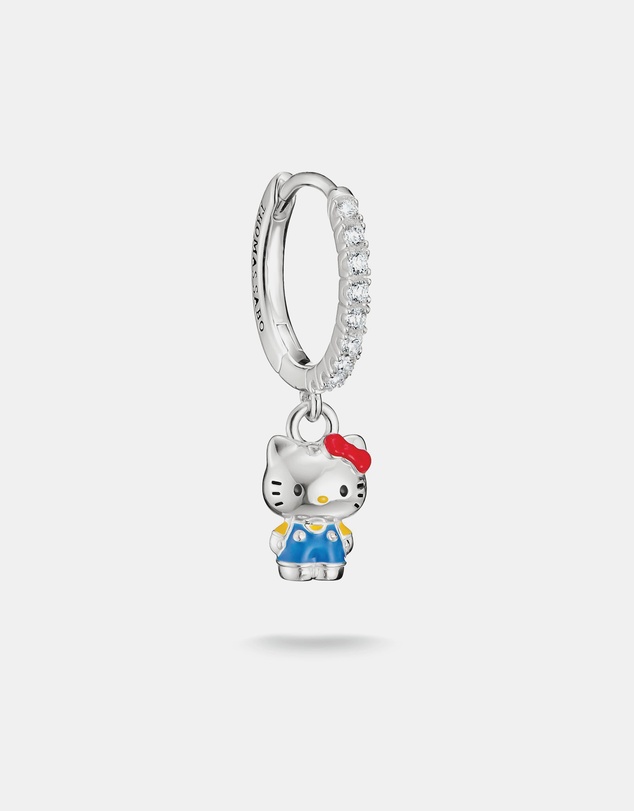 THOMAS SABO - THOMAS SABO Hello Kitty Single hoop earring with zirconia