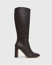 Betts - Prime Block Heel Knee High Boots