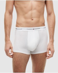 Tommy Hilfiger - 3-Pack Signature Repeat Logo Waistband Trunks