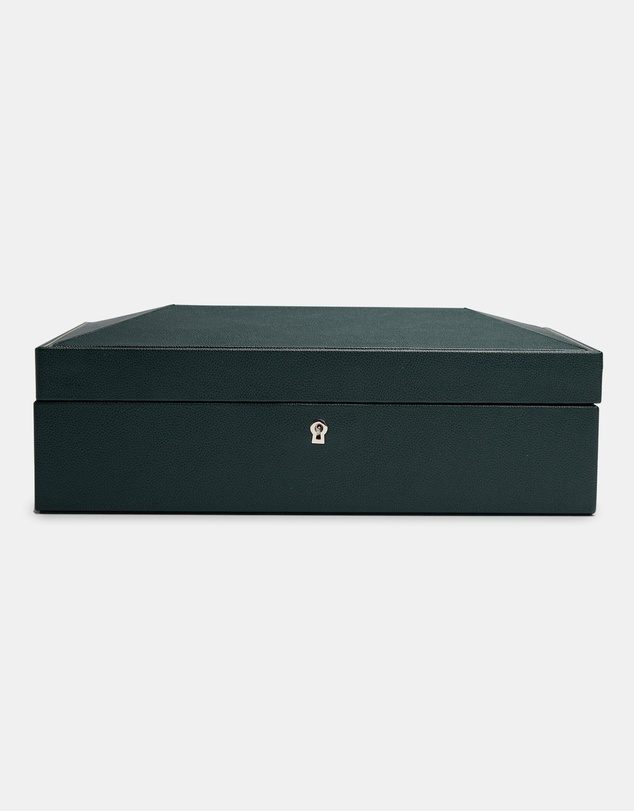 Wolf - Wolf British Racing Green 10 Pc Watch Box