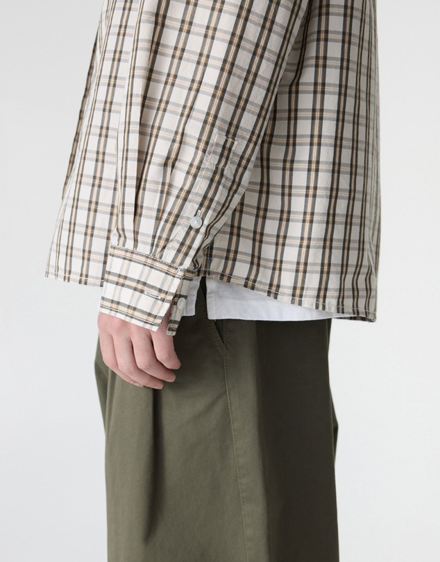 Bassike - Boxy Check Shirt