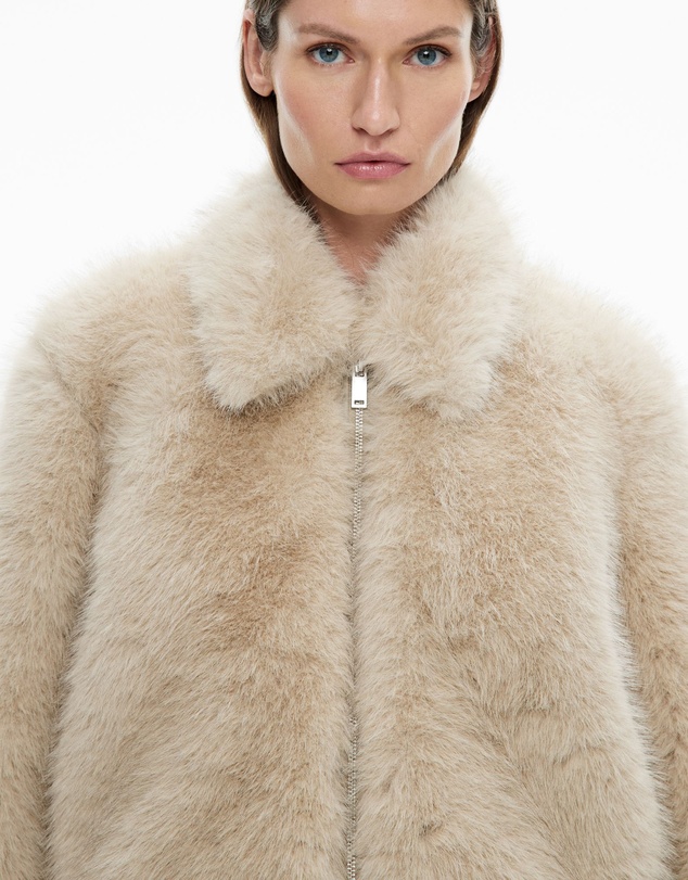Witchery - Faux Fur Bomber Jacket