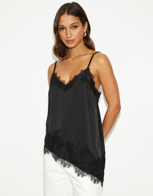 Dazie - Camille Lace Top