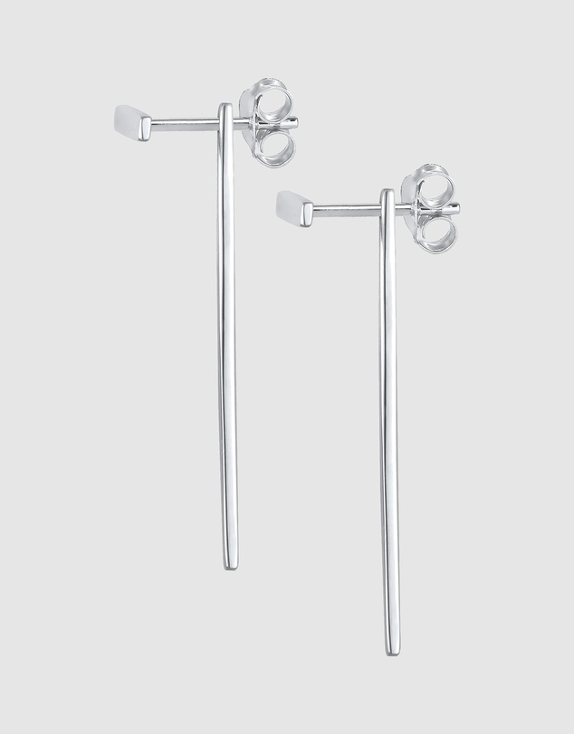 Elli Jewelry - Rod Stud Earrings in 925 Silver
