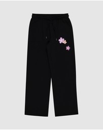Santa Cruz - Blooming Stack Dot Track Pants - Kids