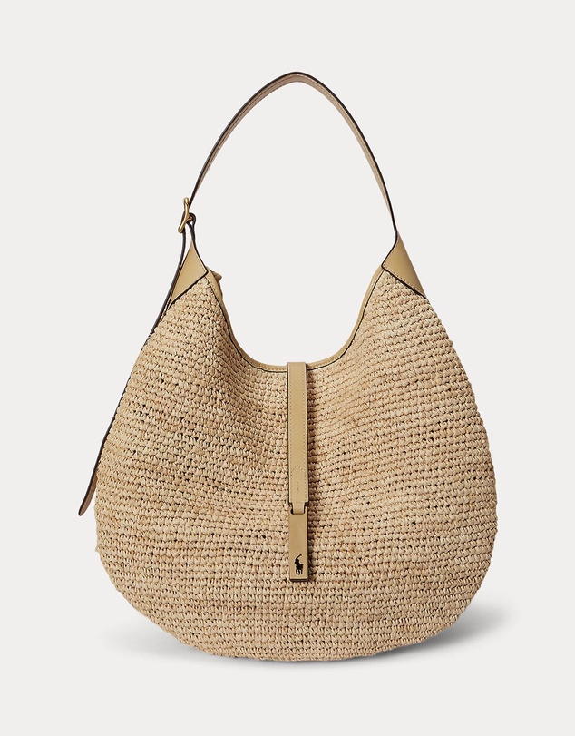 Polo Ralph Lauren - Polo ID Raffia Large Shoulder Bag - The ICONIC Exclusive
