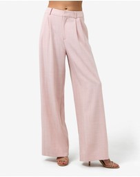 Forcast - Lola Lurex Blend Wide leg Pant