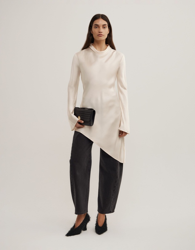 Witchery - Long Sleeve Asymmetric Tunic Top