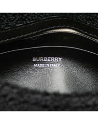 Pre-Loved by Azura Reborn - Pre-Loved burberry Stylish Embellished Boucle Crossbody Bag with Chain Strap