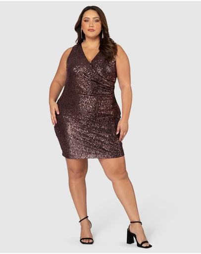 Pink Dusk by Curve Project - Its My Birthday Dress