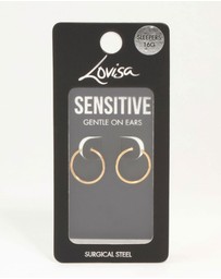 Lovisa - Gold Plated Surgical Steel Sleeper Earrings