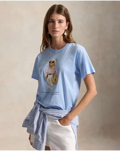 Polo Ralph Lauren - Polo Bear Cotton Jersey Tee