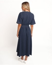 Petal & Pup - Kade Midi Dress - Blue