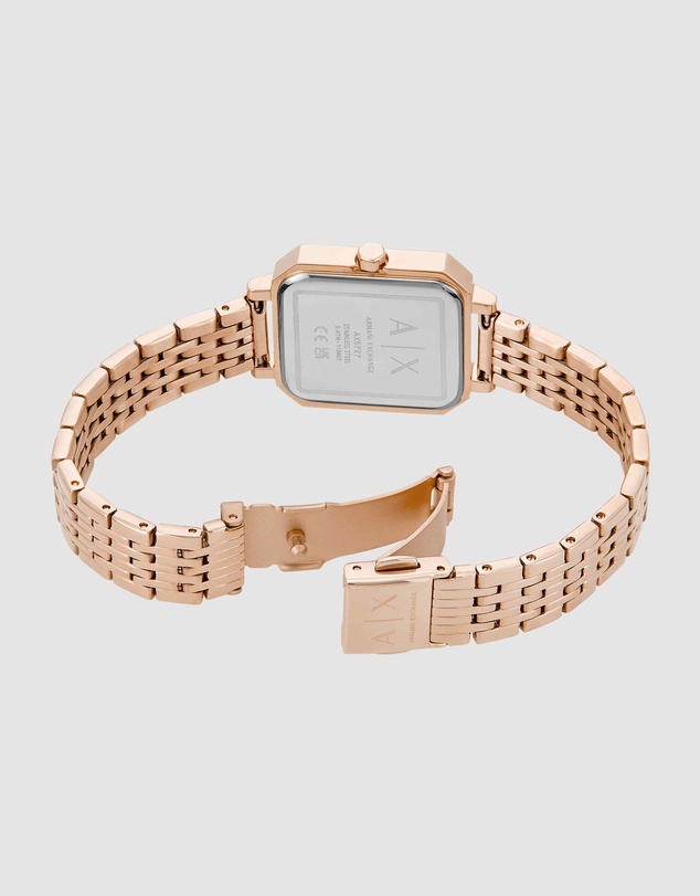 Armani Exchange - Rose Gold Tone Analogue Watch