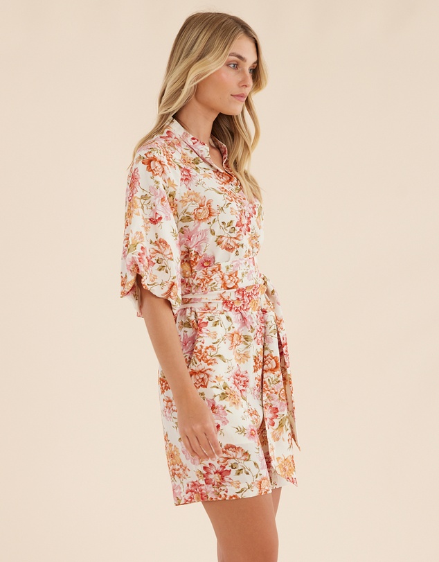 Amelius - Florine Puff Sleeve Playsuit