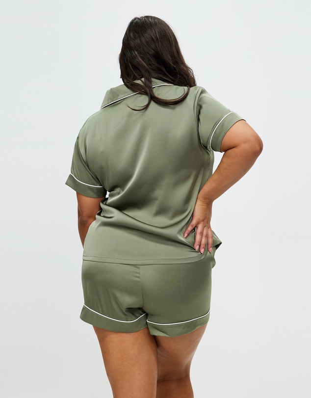 Atmos&Here - Lilah Short Satin PJ Set