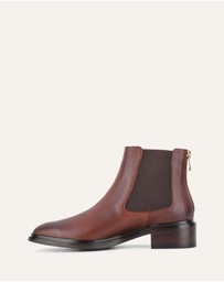 Jo Mercer - Melrose Flat Ankle Boots