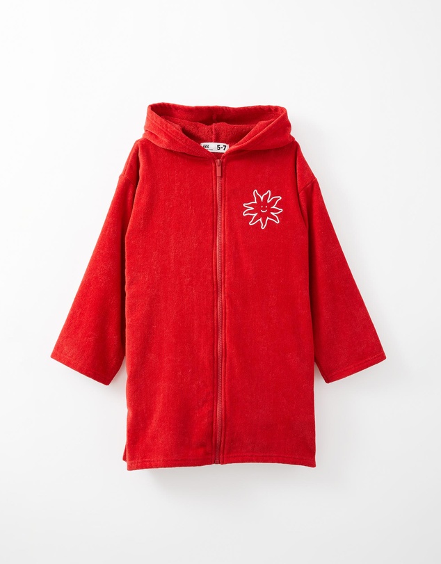Cotton On Kids - Kids Zip Thru Hooded Towel