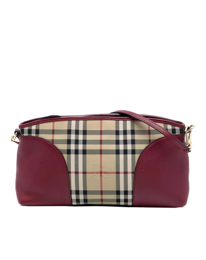 Pre-Loved by Azura Reborn - Pre-Loved Haymarket Check Coated Canvas Chichester Crossbody