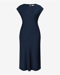 Forcast - Dulce Satin Midi Dress