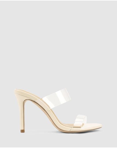 Cream White Patent Leather & Vinylite