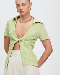 Third Form - Waffle Twist Shirt