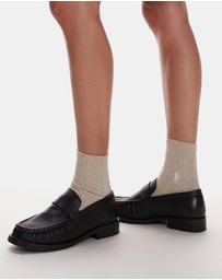 TOPSHOP - Carey Leather Loafers